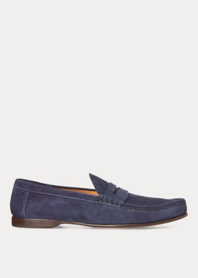 Mocassins Ralph Lauren Chalmers Camurça Penny Homem 60721-DYFG